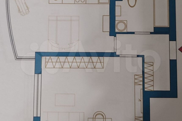 1-к квартира, 47 м², 2/20 эт.