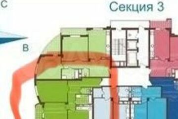 2-к квартира, 71 м², 6/17 эт.