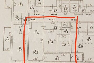 2-к квартира, 62 м², 8/17 эт.
