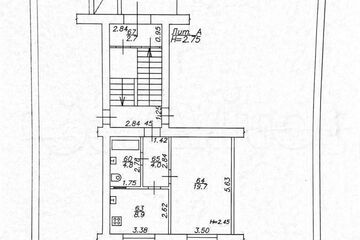 1-к квартира, 37,4 м², 1/5 эт.