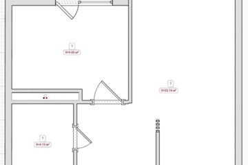 1-к квартира, 38 м², 11/22 эт.