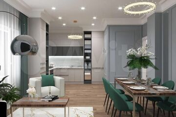 1-к квартира, 43,3 м², 10/15 эт.