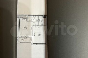 1-к квартира, 37,2 м², 5/22 эт.